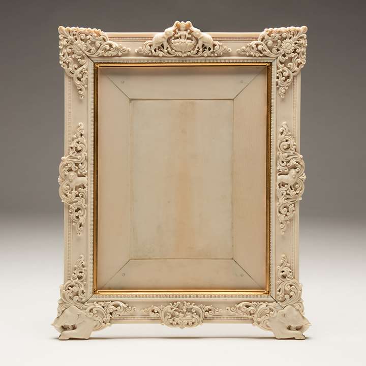 Ivory Picture Frame from the Kingdom of Travancore